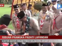 RIBUAN PRAMUKA PADATI LAPANGAN KANTOR BUPATI TANJAB TIMUR DALAM APEL BESAR HARI PRAMUKA KE 64
