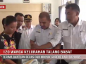 120 WARGA KELURAHAN TALANG BABAT TERIMA BANTUAN BERAS DAN MINYAK GORENG DARI BAPANAS