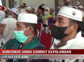 GUBERNUR JAMBI SAMBUT KEPULANGAN 428 HAJI KOTA JAMBI