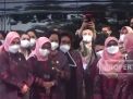 KUNKER IBU NEGARA KE JAMBI, IBU RI 1 DAN RI 2 BERKUNJUNG KE PAUD CBC MAWADAH WARRAHMAH KOTA JAMBI