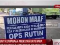 RIBUAN UNIT KENDARAAN ANGKUTAN BATU BARA DISEKAT DAN DITILANG AKIBAT MELANGGAR JAM OPERASIONAL