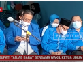 BUPATI TANJABBAR BERSAMA WAKIL KETUA UMUM DPP PAN HADIRI PELETAKAN BATU PERTAMA KANTOR PAN TANJABBAR