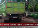 DINAS PUPR TANJAB TIMUR SIAGAKAN ALAT BERAT DAN PERSONIL DI RUAS JALAN YANG RUSAK
