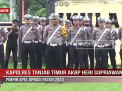 KAPOLRES TANJAB TIMUR AKBP HERI SUPRIAWAN PIMPIN APEL OPERASI PATUH 2023