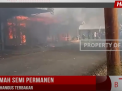 DUA UNIT RUMAH SEMI PERMANEN DI NIPAH PANJANG HANGUS TERBAKAR