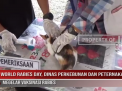 WORLD RABIES DAY, DINAS PERKEBUNAN DAN PETERNAKAN MEGELAR VAKSINASI RABIES