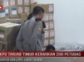 KPU TANJAB TIMUR KERAHKAN 200 PETUGAS SORTIR DAN LIPAT SURAT SUARA