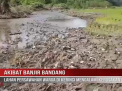 AKIBAT BANJIR BANDANG, LAHAN PERSAWAHAN WARGA DI KERINCI MENGALAMI KERUSAKAN