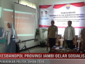 KESBANGPOL PROVINSI JAMBI GELAR SOSIALISASI PENDIDIKAN POLITIK TAHUN 2024