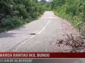 WARGA RANTAU IKIL BUNGO KELUHKAN JALAN RUSAK