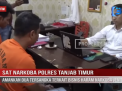 SAT NARKOBA POLRES TANJAB TIMUR AMAN DUA TERSANGKA TERKAIT BISNIS HARAM NARKOBA JENIS SABU