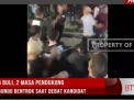 AKIBAT SALING BULI, 2 MASA PENDUKUNG CALON BUPATI BUNGO BENTROK SAAT DEBAT KANDIDAT