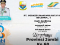 UCAPAN HUT PROVINSI JAMBI KE 68 PTPN IV REGIONAL 4