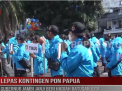 LEPAS KONTINGEN PON PAPUA GUBERNUR JAMBI JANJI BERI HADIAH RATUSAN JUTA