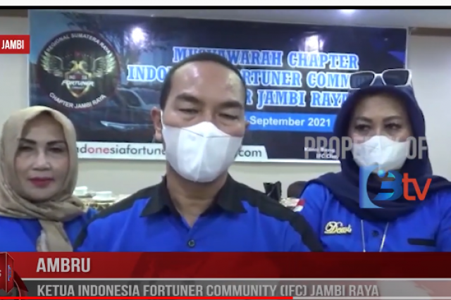 INDONESIA FORTUNER COMMUNITY JAMBI RAYA GELAR MUSYAWARAH