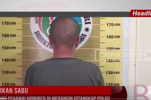 EDARKAN SABU, SEORANG PEGAWAI HONORER DI MERANGIN DITANGKAP POLISI