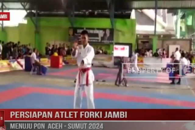 PERSIAPAN ATLET FORKI JAMBI MENUJU PON  ACEH SUMUT 2024
