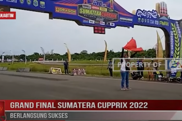 GRAND FINAL SUMATERA CUPPRIX 2022 BERLANGSUNG SUKSES
