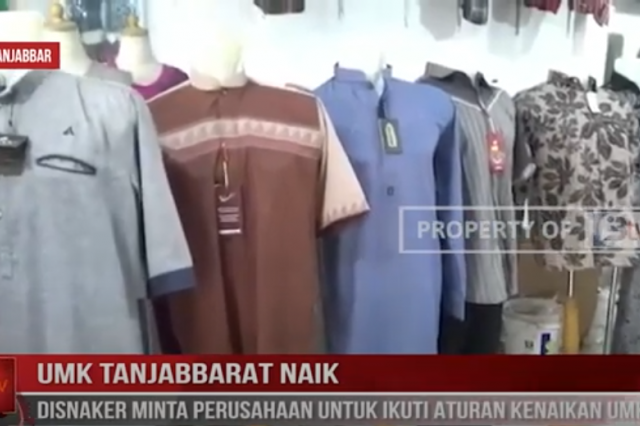 UMK TANJABBARAT NAIK, DISNAKER MINTA PERUSAHAAN UNTUK IKUTI ATURAN KENAIKAN UMK