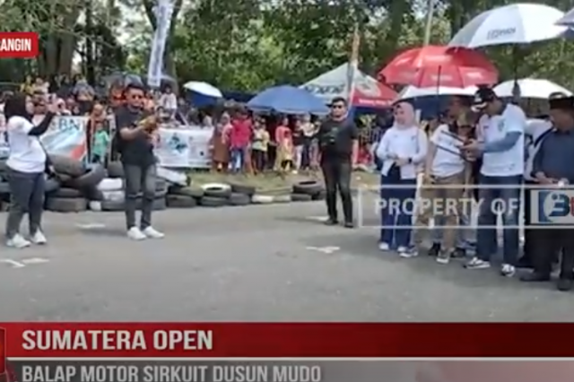SUMATERA OPEN BALAP MOTOR SIRKUIT DUSUN MUDO