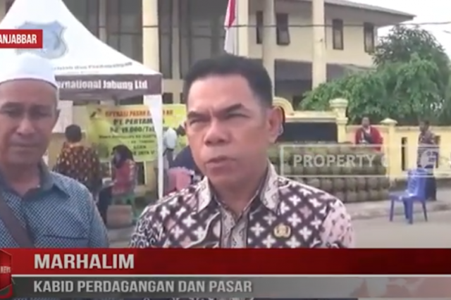 JELANG AKHIR TAHUN, DISKOPERINDAG KEMBALI OPERASI GAS 3 KILOGRAM BAGI MASYARAKAT KUALA TUNGKAL