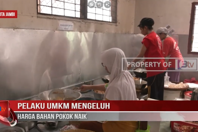 PELAKU UMKM MENGELUH HARGA BAHAN POKOK NAIK