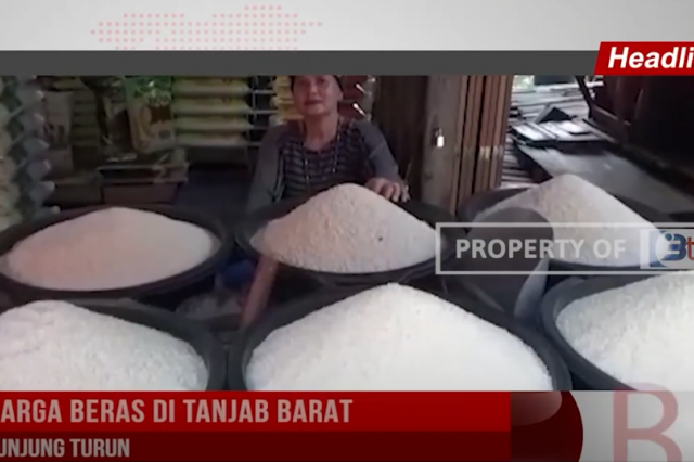 HARGA BERAS DI TANJAB BARAT TAK KUNJUNG TURUN