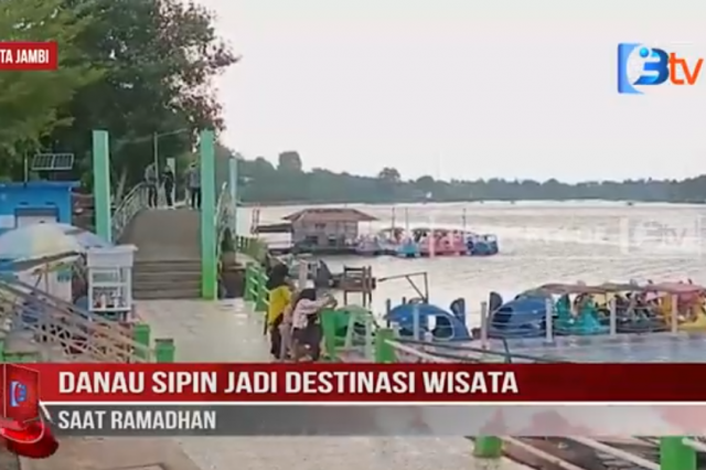 DANAU SIPIN JADI DESTINASI WISATA SAAT RAMADHAN