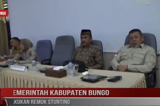 PEMERINTAH KABUPATEN BUNGO LAKUKAN REMUK STUNTING