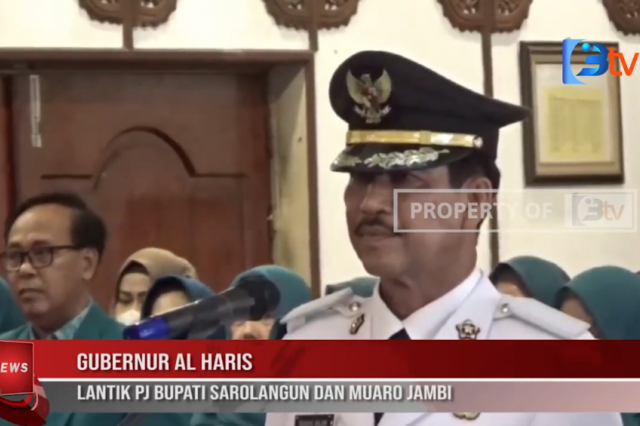 GUBERNUR AL HARIS LANTIK PJ BUPATI SAROLANGUN DAN MUARO JAMBI