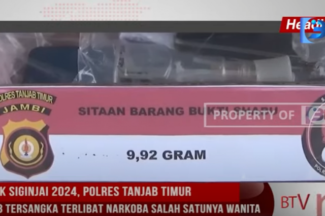 OPS ANTIK SIGINJAI 2024, POLRES TANJAB TIMUR RINGKUS 8 TERSANGKA TERLIBAT NARKOBA SALAH SATUNYA