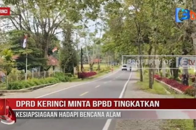 DPRD KERINCI MINTA BPBD TINGKATKAN KESIAPSIAGAAN HADAPI BENCANA ALAM