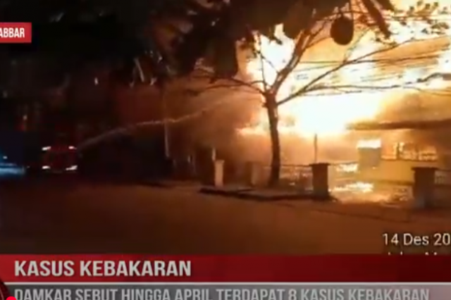 KASUS KEBAKARAN, DAMKAR SEBUT HINGGA APRIL TERDAPAT 8 KASUS KEBAKARAN