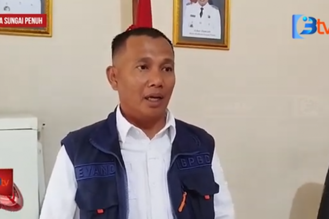 BPBD SUNGAI PENUH IMBAU WARGA TAK BAKAR SAMPAH SEMBARANGAN DI MUSIM KEMARAU