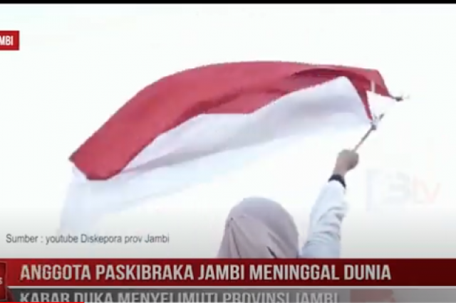 ANGGOTA PASKIBRAKA JAMBI MENINGGAL DUNIA