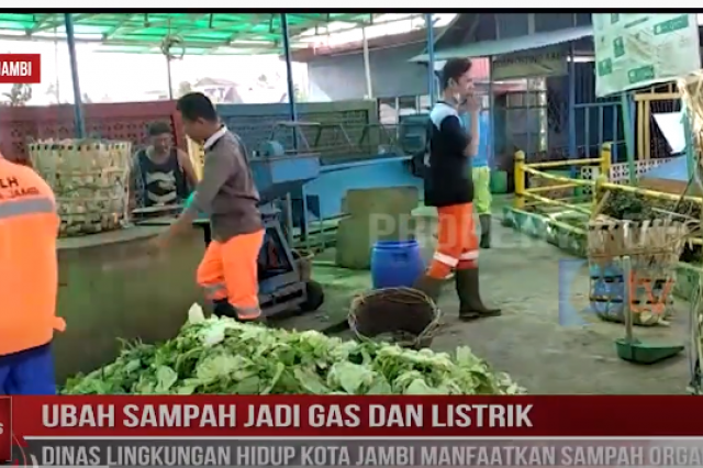 UBAH SAMPAH JADI GAS DAN LISTRIK